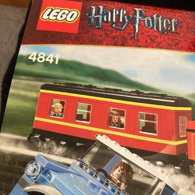 Lego 4841 Harry Potter Hogwarts Express With 4866 Puple Bus and Instructions
