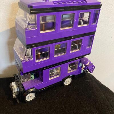 Lego 4841 Harry Potter Hogwarts Express With 4866 Puple Bus and Instructions