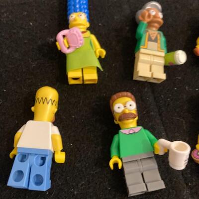 Mixed SIMPSONS LEGO Figures Lot
