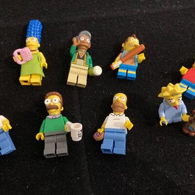 Mixed SIMPSONS LEGO Figures Lot