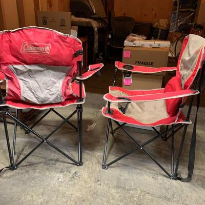 Coleman camp chairs