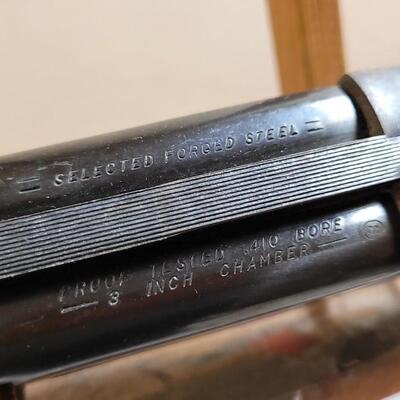 Lot 26: Vintage STEVENS Model 311A by Savage Arms .410 3" Double Barrel Shotgun