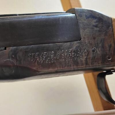 Lot 26: Vintage STEVENS Model 311A by Savage Arms .410 3" Double Barrel Shotgun