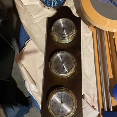Clock and Barometers