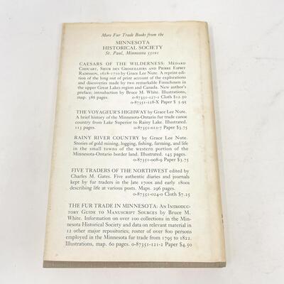 1979 â€œTHE VOYAGEURâ€ BY GRACE LEE NUTE HARDBACK BOOK