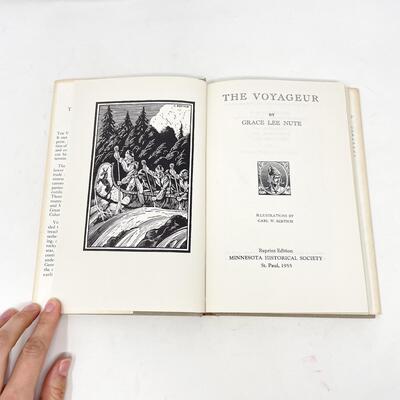 1979 â€œTHE VOYAGEURâ€ BY GRACE LEE NUTE HARDBACK BOOK