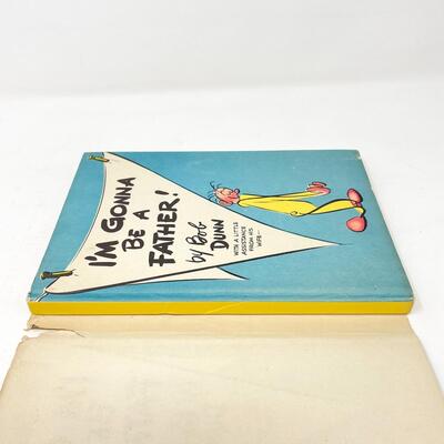 1941 â€œIâ€™M GOING TO BE A FATHER!â€ BY BOB DUNN HARDBACK CARTOON BOOK