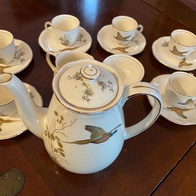 Alfred Meakin England Demitasse Coffee Set For Six