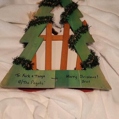 Wooden Snowman Holiday Sign | Have a Holly Jolly Holiday