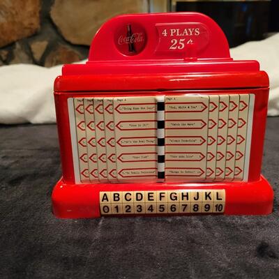 Coca-Cola Tin Jukebox Coin Bank
