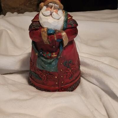 Rare Jim Shore Style Santa Decoration