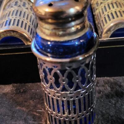 AB Roger's Silver Company Silver Plated Shakers