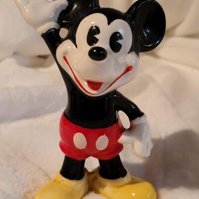 Vintage Mickey Mouse Figurine