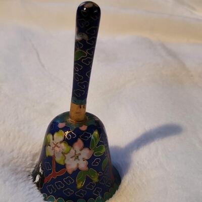 Vintage CloisonnÃ© bell