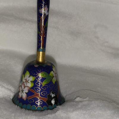 Vintage CloisonnÃ© bell