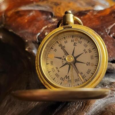 Lot 36: WW2 SCHWAB & WUISCHPARD Compass & Antique Made in France Compassand (1) Stopwatch
