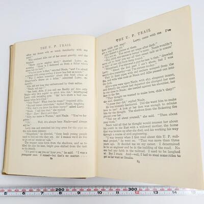 1918 THE UP TRAIL BY ZANE GREY HARDBACK BOOK