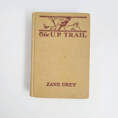 1918 THE UP TRAIL BY ZANE GREY HARDBACK BOOK