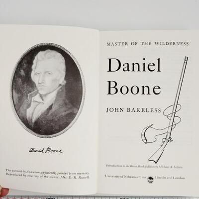 1989 DANIEL BOONE MASTER OF THE WILDERNESS BY JOHN BAKELESS  PAPERBACK