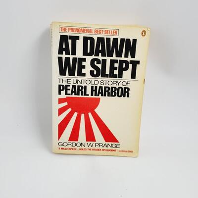 1982 WE SLEPT AT DAWN THE UNTOLD STORY OF PEARL HARBOR BY GORDON W. PRANCE PAPERBACK