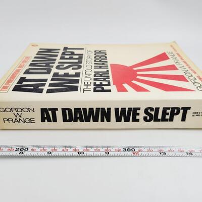 1982 WE SLEPT AT DAWN THE UNTOLD STORY OF PEARL HARBOR BY GORDON W. PRANCE PAPERBACK