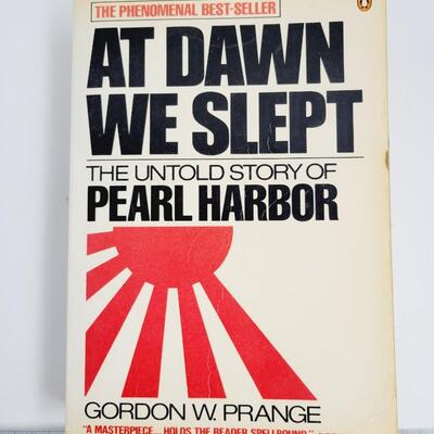 1982 WE SLEPT AT DAWN THE UNTOLD STORY OF PEARL HARBOR BY GORDON W. PRANCE PAPERBACK