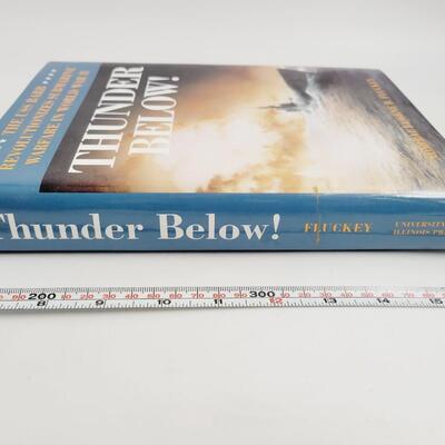 1992 THE THUNDER BELOW THE USS BARB BY ADMIRAL EUGENE B. FLUCKEY HARDBACK - SIGNED?
