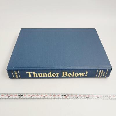 1992 THE THUNDER BELOW THE USS BARB BY ADMIRAL EUGENE B. FLUCKEY HARDBACK - SIGNED?