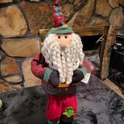 25" Home Accents Posable Santa
