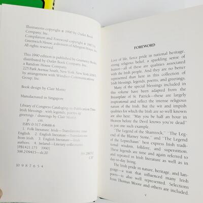 IRISH LIMERICK & BLESSING HARDBACK BOOK BUNDLE 3PC