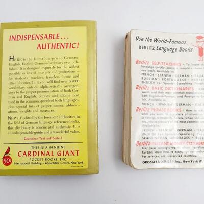 VINTAGE LETS LEARN TO SPEAK GERMAN BUNDLE W/ FLASHCARDS