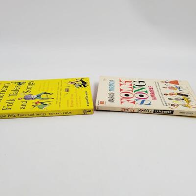 VINTAGE FOLKS SONG PAPERBACK BOOK BUNDLE 2PC