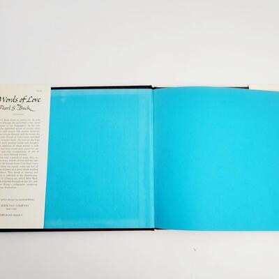 WORDS OF LOVE BY PEARL S. BUCK HARDBACK BOOK