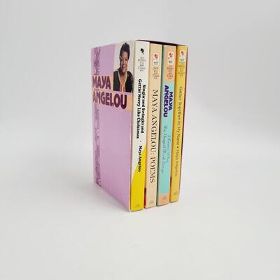MAYA ANGELOU 4 SET PAPERBACK BOOK BUNDLE