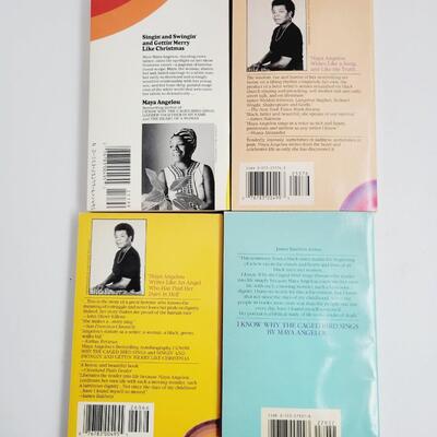 MAYA ANGELOU 4 SET PAPERBACK BOOK BUNDLE