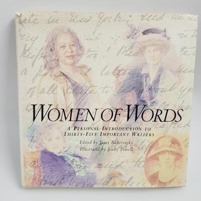 WOMEN OF WORDS - A PERSONAL INTRODUCTION TO 35 IMPORTANT WRITERS HARDBACK BOOK
