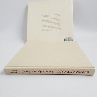 WOMEN OF WORDS - A PERSONAL INTRODUCTION TO 35 IMPORTANT WRITERS HARDBACK BOOK