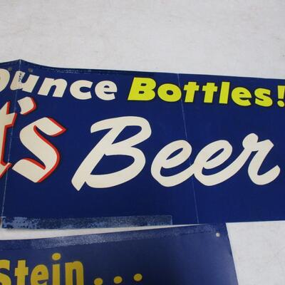 Schmidt's Beer Advertising Banners