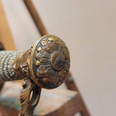 Lot 41: Antique U.S. CIVIL War Sword w/ Sharkskin Handle & Original Scabbard