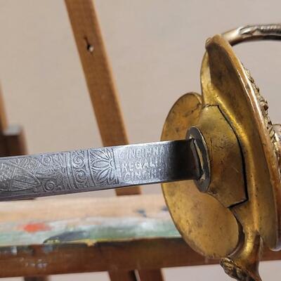 Lot 41: Antique U.S. CIVIL War Sword w/ Sharkskin Handle & Original Scabbard