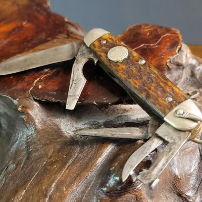 Lot 46: (3) Assorted Vintage Knives - Perfect Restoration Candidates