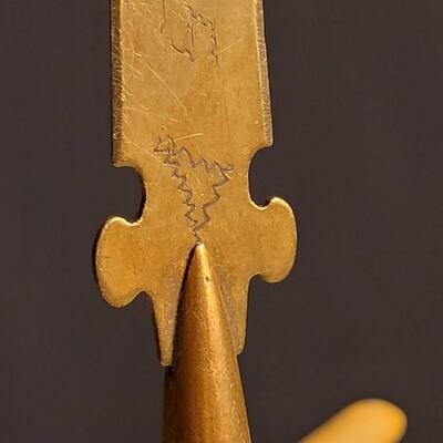 Lot 50: Vintage Trench Folk Art Ammunition Cartridge Dagger Letter Opener REIMS France WW2