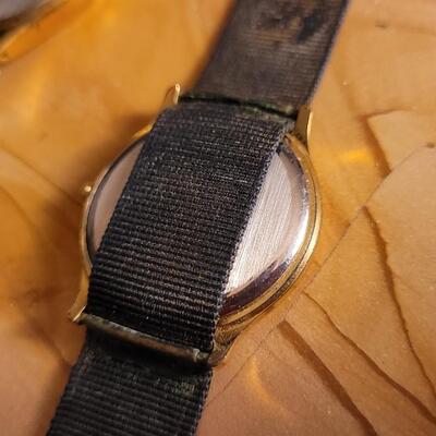 Lot 59: (2) Vintage Quartz Watches - Both Need Battery