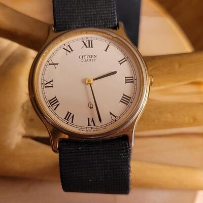 Lot 59: (2) Vintage Quartz Watches - Both Need Battery