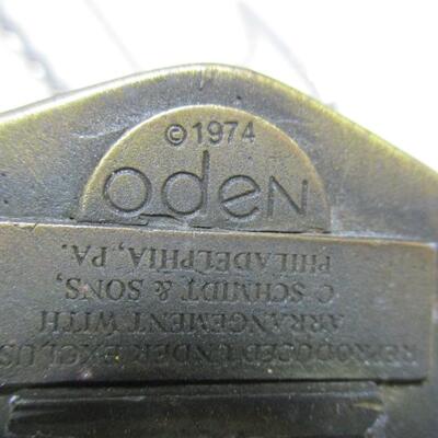 1974 Oden Schmidt's Belt Buckle