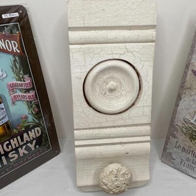 3 Tins and Wall Hanging
