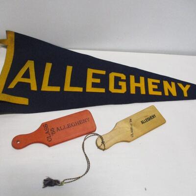 Vintage Allegheny College Memorabilia