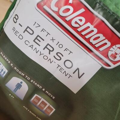 Coleman 8 person tent
