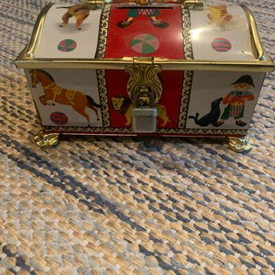 Vintage German Tin Circus bank