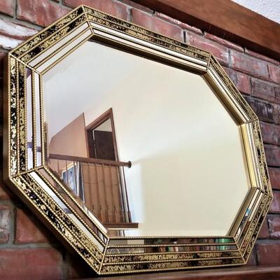 Lot #105 Contemporary Accent Wall Mirror